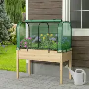 CostwayOutdoor Indoor Portable Garden Patio Mini Tunnel Greenhouse-Green