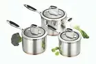 Scanpan Coppernox 3 Piece Saucepan Set RRP $669.00