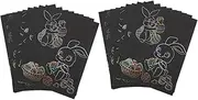18pcs Scratch Craft Kit Party Favor Decoration Scratch Off Cards Hanging Decor Party Supplies Scratch Craft Decor Paper