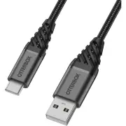 OtterBox 2m USB-C to USB-A Premium Cable (Black)