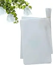 Fruit Cover Bags for Fruit Tree | 100X White Fruit Paper Bag with Wire,Breathable Fruit Protection Cover Bags, Translucent Garden Plant Fruit Protector for Fruit Trees, Orchard, Trees