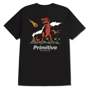 PRIMITIVE 22FA-PAPSP2307 侏儸紀 恐龍 短踢 短T T恤 短袖上衣 美牌 NEVERMIND