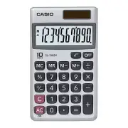 Casio SL-310SV 10-Digit Basic Calculator for Elementary to High School classes