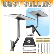 Durable Adjustable Wall/Roof Mount for Starlink V3 Antenna with Aluminum Adapter