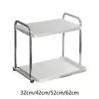 Stainless Steel Microwave Rack Microwave Shelf Multipurpose Space Saving