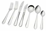 NEW STANLEY ROGERS ALBANY 42 PIECE CUTLERY SET Fork Knife Spoon Tea Cafe Dinner