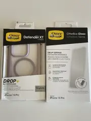 OtterBox Set Of Defender XT Mag Safe Case And Otterbox Glass For iPhone 15 Pro