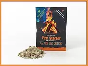 Instafire Fire Starter Pouches, Durable Mylar Packs Lights up to 4 Fires, No Harmful Chemicals, ECO Friendly - Use at Campfire, Fireplace, Cooking, Charcoal, Emergency,