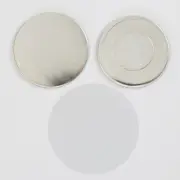 Magnetic Button Badge Maker Parts φ1"(25mm) for Button Maker 100 pcs/set