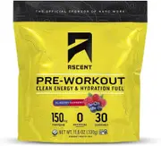 Ascent Pre Workout Clean Energy & Hydration Fuel