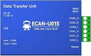 CAN to USB Converter CAN2.0 Debugger Bus Analyzer CAN-Bus Bidirectional 2-Way Transceiver Portable Relay