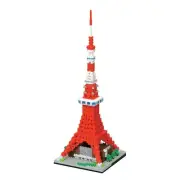 Nanoblock Tokyo Tower Deluxe Edition Building Blocks NB022 - BENT BOX NEW