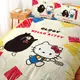HELLO KITTY x 奧樂雞 單人 雙人 床包組 薄被套 涼被 冬夏兩用被 四件式 正式授權 台灣製造