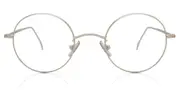 L.G.R Reunion Metal 00 Men's Glasses Silver Size 46 - Private Health Rebate - Blue Light Block Available