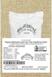 Country Heritage Organic Byard Soy Free Veg Mash 20Kg