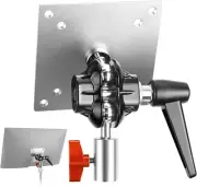 Monitor Mount Adapter with VESA Mount, Aluminum Alloy Light Stand Adapter Dual 3