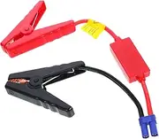 HEALEEP Automotive Emergency Starter Clamp with Safe Protection Function Jumper Cable Replacement Battery Clip for Vehicles Compatible with Car Jump Starters Easy to Use Portable