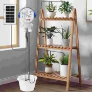 Solar Automatic Drip Irrigation System Garden Watering Astronaut with Timer 15M