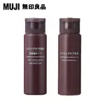 【MUJI 無印良品】水漾潤澤攜帶型/(保濕型)化妝水50ML+乳液50ML