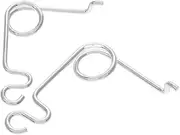 TINEASUR Door Hinge Spring Repair 2pcs Metal Bracket Spring for Gas Tank Easy Install for Car Tools Kit