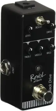 New Revol effects Effector Amp Emulator / Overdrive Black Drive EFD-01 Effector