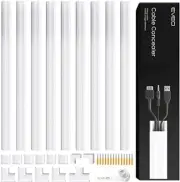 153” Cord Hider Cable Hider Wire Covers for Cords Paintable Concealer TV on Wall