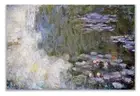 Canvas Water Lily Pond, 1917 by Claude Monet Prints Wrapped Gallery Wall Art ...