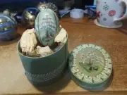 Handpainted Egg Ornament - Showing the 4 Seasons - In Box