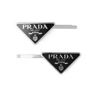 ♚KK SHOP♚ 預購 PRADA 金屬髮夾 IF051_2BA6_F0002