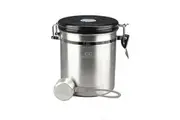 Coffee Canister Airthight Vacuum Sealed Storage Date Tracker CO2 Valve Medium