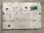 Rae Dunn SPOOKY Halloween Skeleton Black Cat King Sheets Set NEW