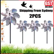2X Anti-Birds Reflective Windmill for Garden Orchard Farm Scare Birds Away Tools