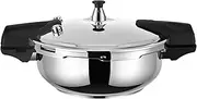 [Generic] High-Pressure Cooker,2 Liter Pressure Canner Cookware - Stainless Steel Pressure Oyster Fish Pot, Fast Cooking Pressure Canner Cookware For Pressure Foodie Steaming