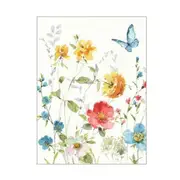 Legacy Undated Monthly Planner Blue Butterfly Field Diary