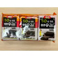 在飛比找蝦皮購物優惠-🔥現貨直接下🔥海松 韓國 🇰🇷 韓式海苔 麻油風味 6份裝