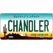 Chandler Arizona Metal Sign