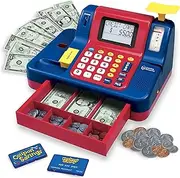 Learning Resources Pretend & Play Teaching Cash Register, Talking Register, Counting Activities, Money Management, 73 Piece Set, Ages 5+