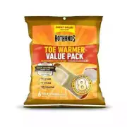 HotHands 6 Pairs Toe Warmers - Up to 8 Hours of Heat Per Pair