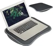 Laptop Bed Tray - Computer Lap Desk, Working Laptop Support Cushion | Lap Desk with Soft Pillow Cushion, Laptop Lap Tray, Perfect for Reading, Writing, Bed Desk, Sofa, Chair, Home, Office