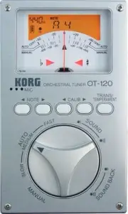 KORG OT-120 Needle VU Chromatic Orchestral Tuner New Japan