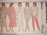 Maternity Jacket Skirt Pants Shirt Butterick Sewing Pattern 4288 Size 14 16 18