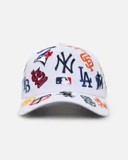 [New Era] New Era Mlb All Over 9forty A-frame Snapback White - Size ONE ONE White