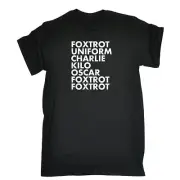 FOXTROT UNIFORM CHARLIE KILO T-SHIRT tee offensive rude funny birthday gift 123t