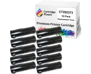 10-Pack Compatible Toner Cartridge for Fuji Xerox CT202373 (25000 Pages) for Fuji Xerox DocuPrint M465AP M465