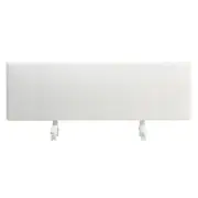 Nobo Electric 2.4kW Slimline Panel Room Space Heater w/Wi-Fi & Castors White