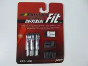 Rage Nockturnal Fit Universal Red Led Lighted Nocks 3pk NT-302
