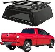 ATATNK Customized Pickup Exterior Accessories 4x4 Hard Top Truck Canopy Truck Tonneau Cover Seal Truck Cap Compatible for Toyota Tundra 6.5ft 2022-2023