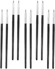 DOITOOL 10 Pack White Space Silicone Sculpture Pen DIY Clay Modeling Tools Polymer Sculpting Carving Set