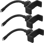 3pcs Phone Holder Flexible Mount for Smartphones Thread Versatile Phone Accessories for Bed Desk and More