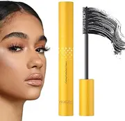 Mascara Lengthening | 15g Volumizing Lengthening Curling Mascara - Smudge-Proof No Clumping Eye Lash Enhancer Long Lasting Beauty Makeup for Sensitive Date Holidays